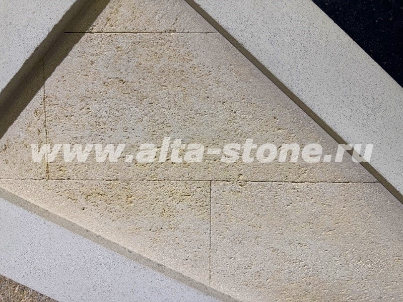 Ракушечник белый интерьерный