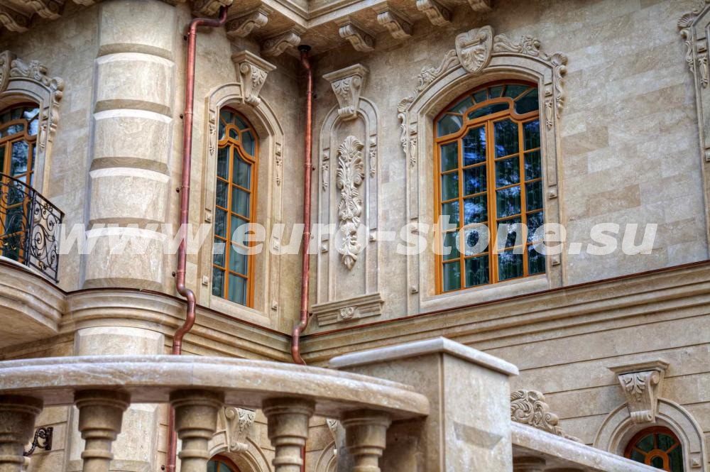 Архитектурные изделия из травертина