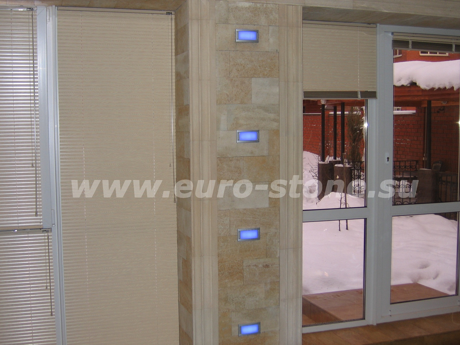 Облицовка дома ракушечником