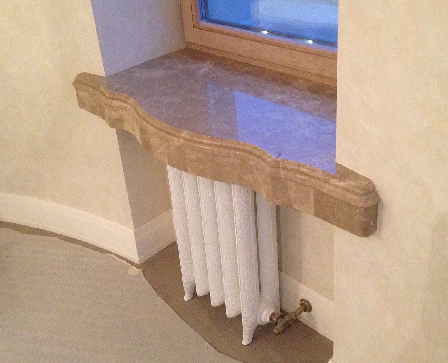 Подоконники из мрамора